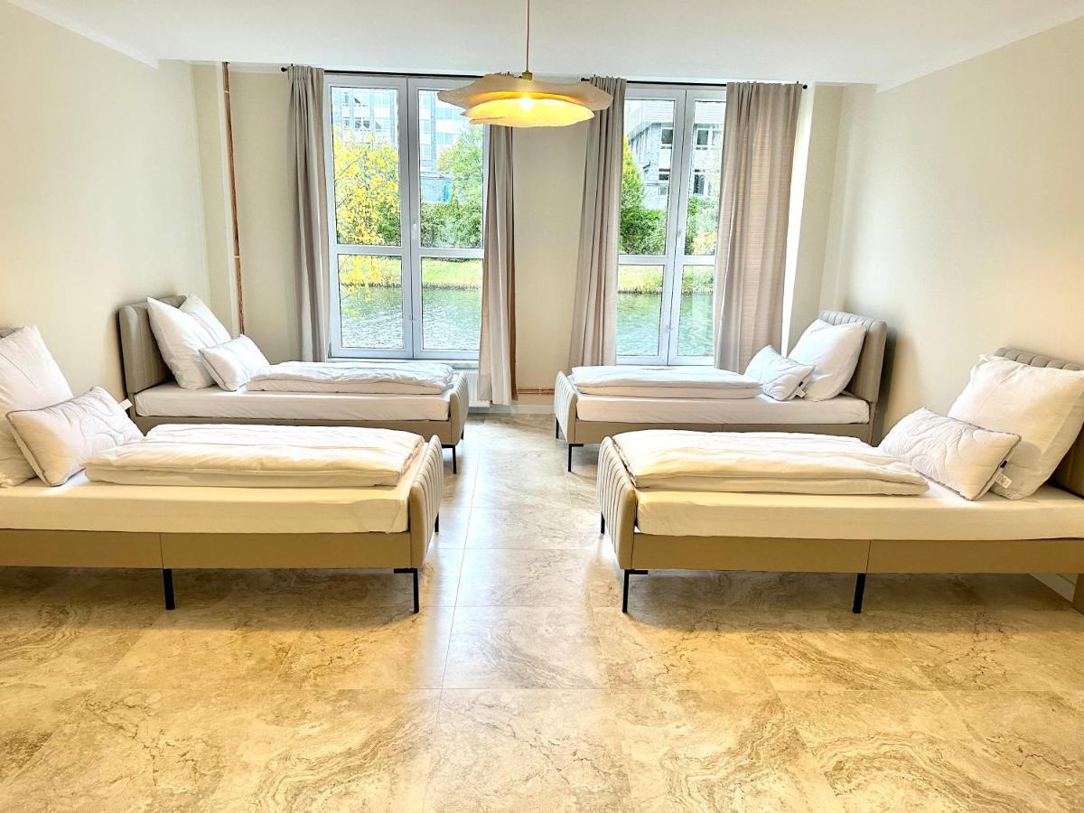 Sanierte 5 Zimmer Luxus Standard Apartment Auf 350Qm Hamburgo Exterior foto
